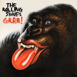 Portada álbum recopilatorio Grrr! Rolling Stones.
