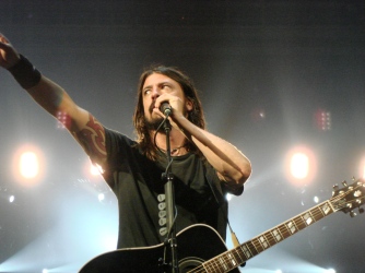Dave Grohl durante un concierto en 2008 /  Lindsay (Licencia Creative Commons).